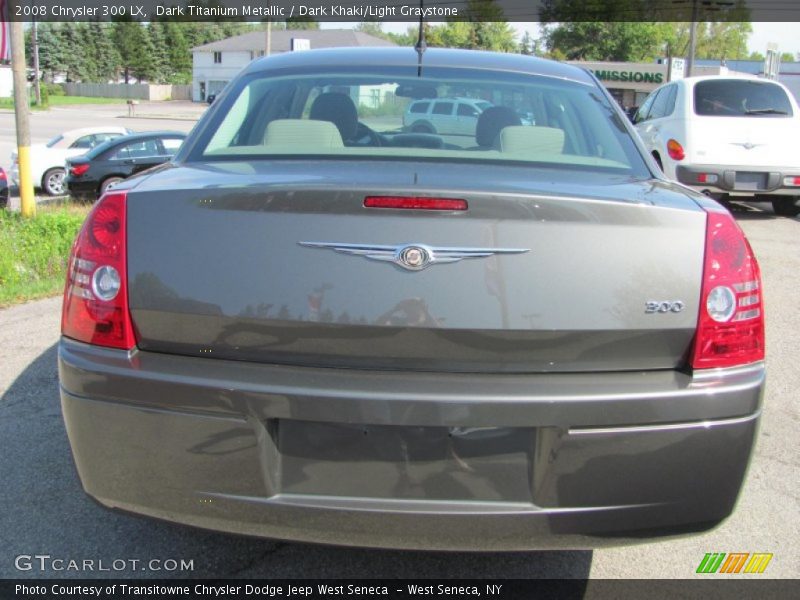 Dark Titanium Metallic / Dark Khaki/Light Graystone 2008 Chrysler 300 LX