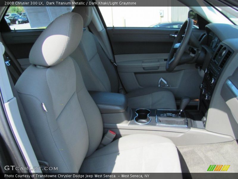 Dark Titanium Metallic / Dark Khaki/Light Graystone 2008 Chrysler 300 LX