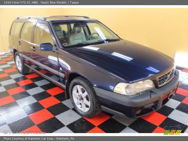 Nautic Blue Metallic / Taupe 1999 Volvo V70 XC AWD