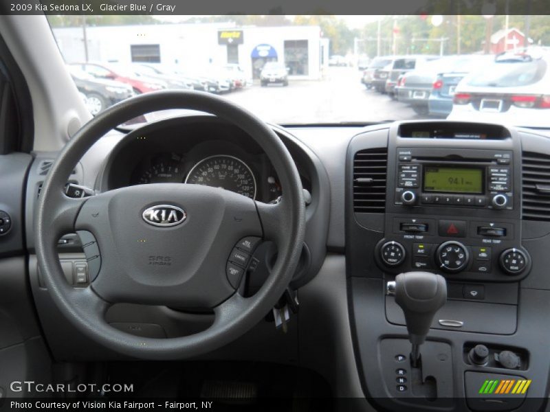 Glacier Blue / Gray 2009 Kia Sedona LX