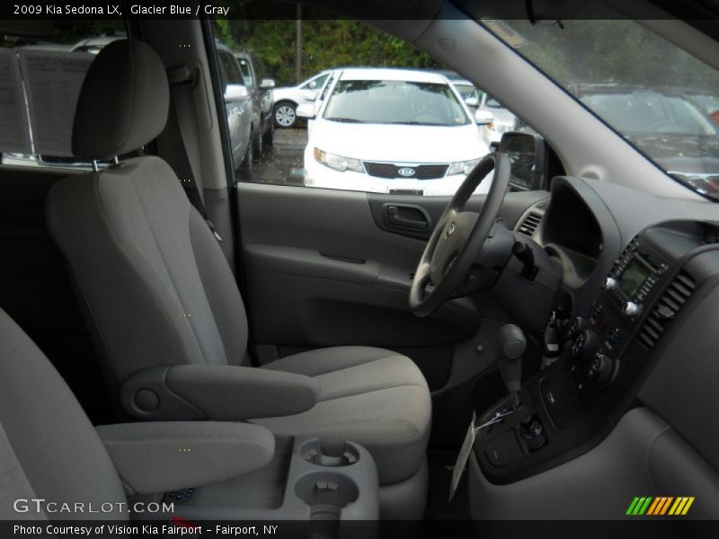 Glacier Blue / Gray 2009 Kia Sedona LX