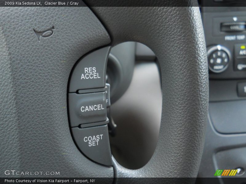 Glacier Blue / Gray 2009 Kia Sedona LX