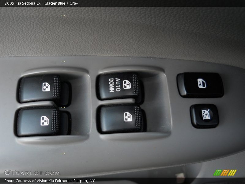 Glacier Blue / Gray 2009 Kia Sedona LX