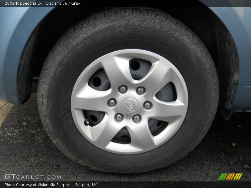 Glacier Blue / Gray 2009 Kia Sedona LX