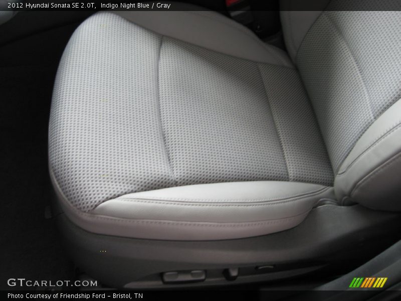  2012 Sonata SE 2.0T Gray Interior