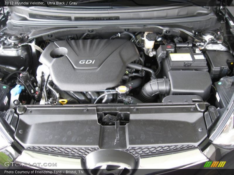  2012 Veloster  Engine - 1.6 Liter GDI DOHC 16-Valve Dual-CVVT 4 Cylinder