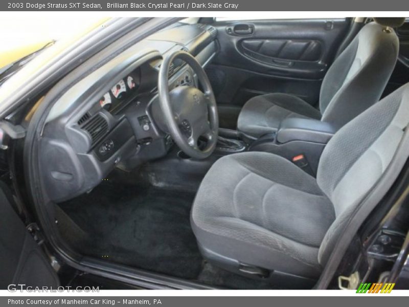  2003 Stratus SXT Sedan Dark Slate Gray Interior