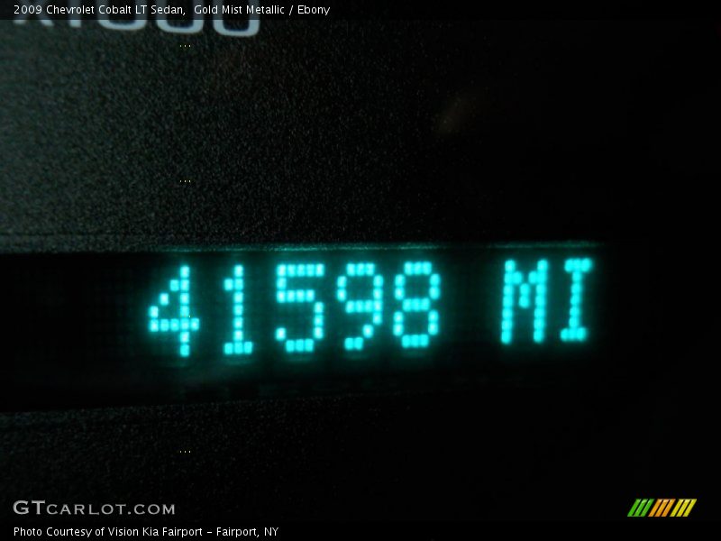 Gold Mist Metallic / Ebony 2009 Chevrolet Cobalt LT Sedan