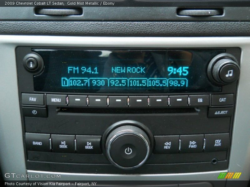 Gold Mist Metallic / Ebony 2009 Chevrolet Cobalt LT Sedan