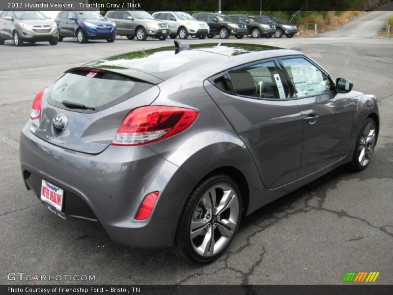 Triathlon Gray / Black 2012 Hyundai Veloster