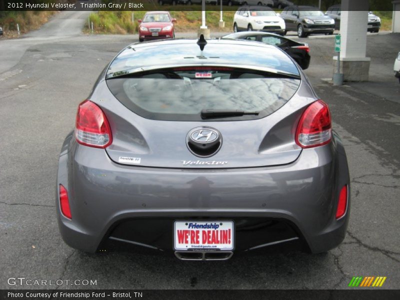Triathlon Gray / Black 2012 Hyundai Veloster