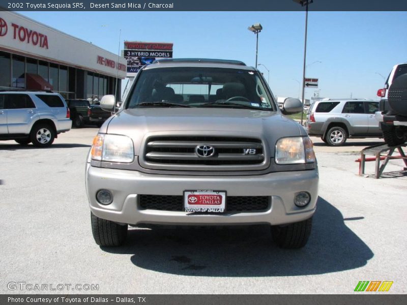 Desert Sand Mica / Charcoal 2002 Toyota Sequoia SR5