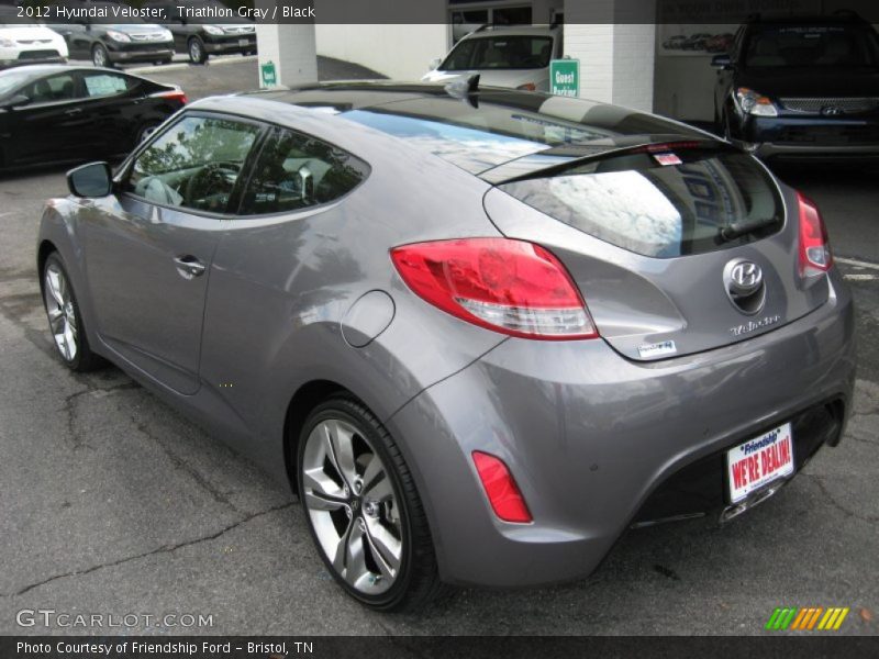 Triathlon Gray / Black 2012 Hyundai Veloster