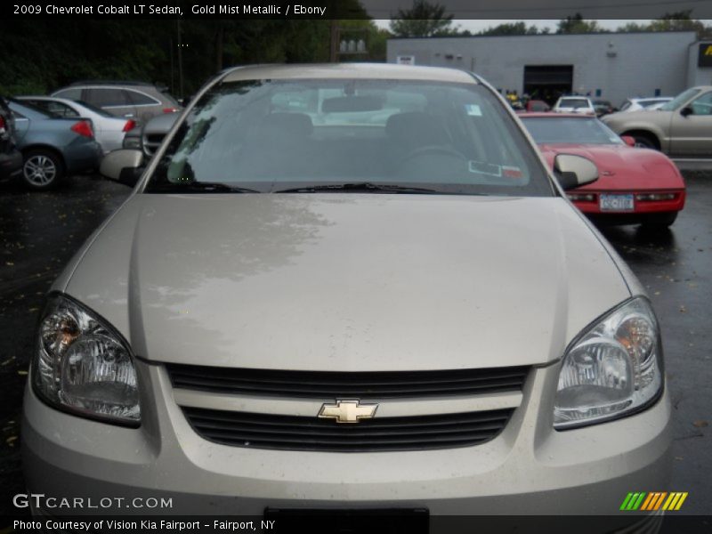 Gold Mist Metallic / Ebony 2009 Chevrolet Cobalt LT Sedan