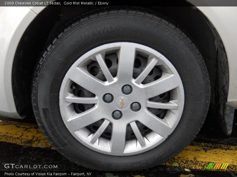 Gold Mist Metallic / Ebony 2009 Chevrolet Cobalt LT Sedan
