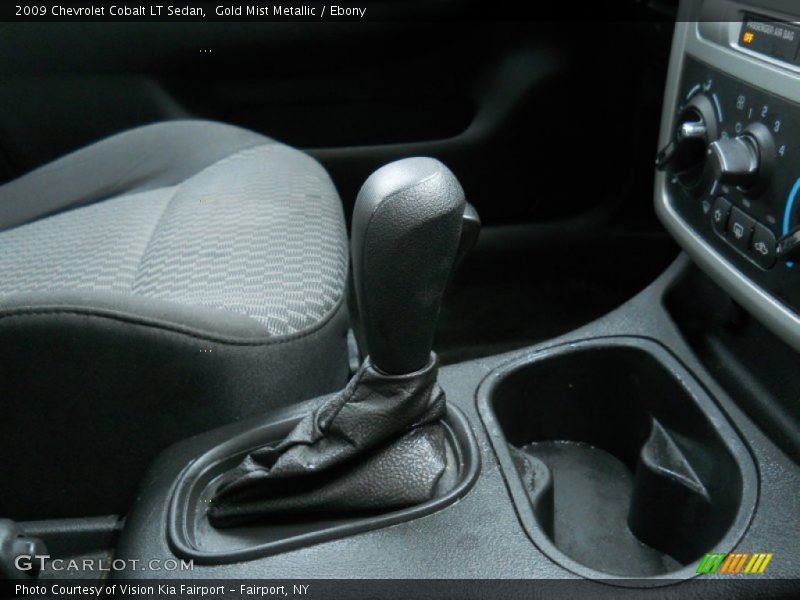 Gold Mist Metallic / Ebony 2009 Chevrolet Cobalt LT Sedan