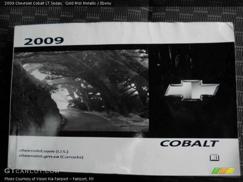 Gold Mist Metallic / Ebony 2009 Chevrolet Cobalt LT Sedan