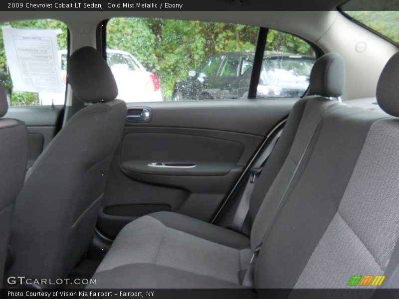 Gold Mist Metallic / Ebony 2009 Chevrolet Cobalt LT Sedan