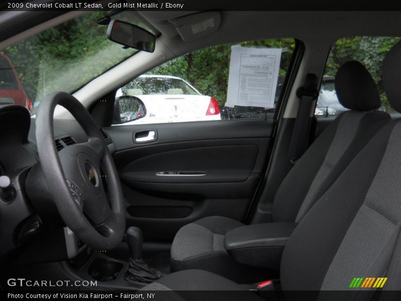 Gold Mist Metallic / Ebony 2009 Chevrolet Cobalt LT Sedan