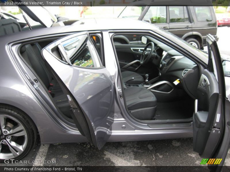  2012 Veloster  Black Interior