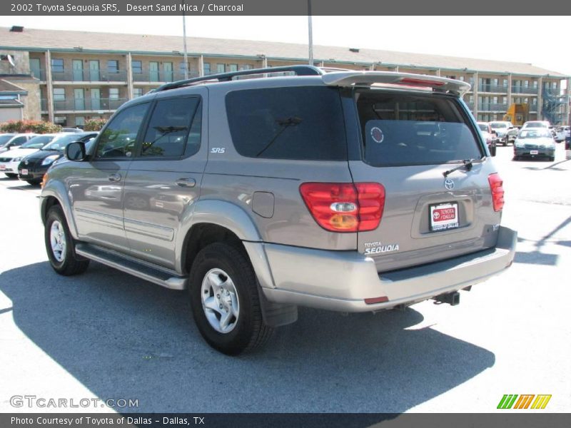 Desert Sand Mica / Charcoal 2002 Toyota Sequoia SR5