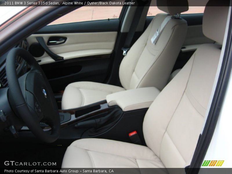  2011 3 Series 335d Sedan Oyster/Black Dakota Leather Interior