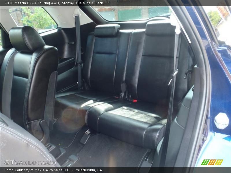 Stormy Blue Mica / Black 2010 Mazda CX-9 Touring AWD