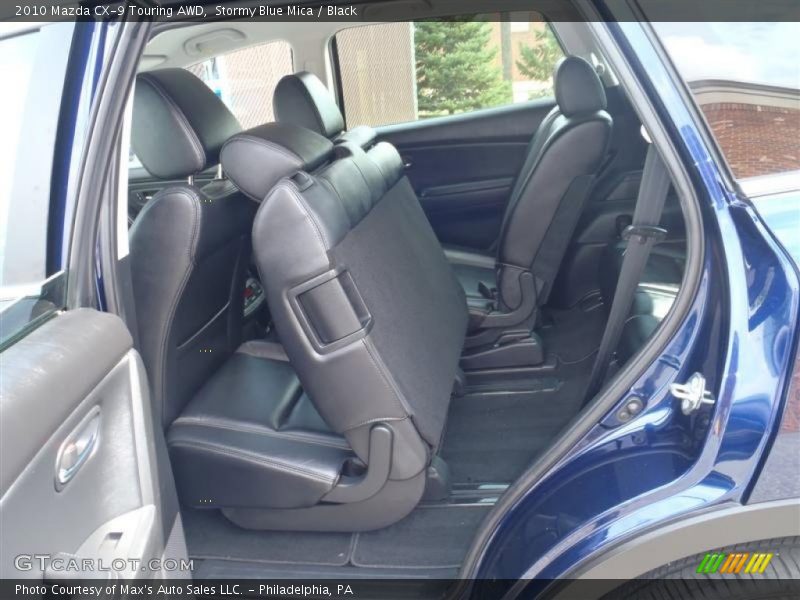 Stormy Blue Mica / Black 2010 Mazda CX-9 Touring AWD