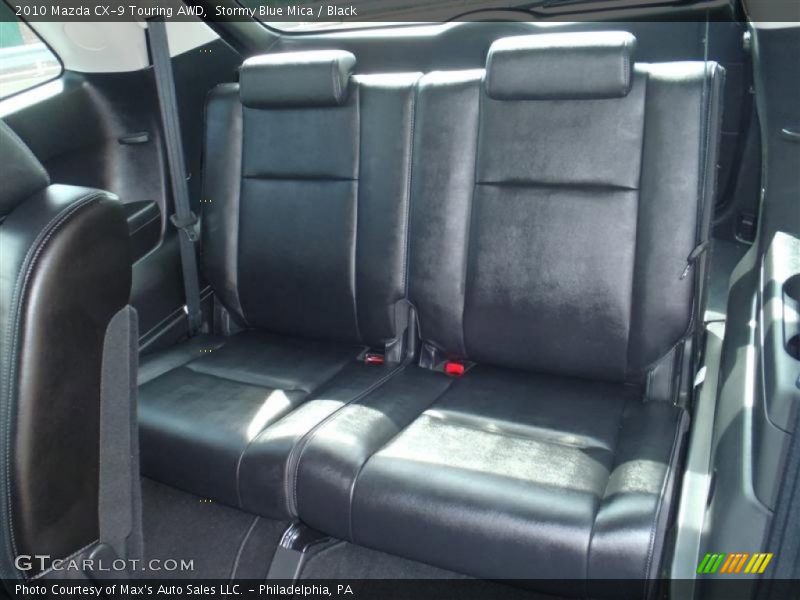 Stormy Blue Mica / Black 2010 Mazda CX-9 Touring AWD