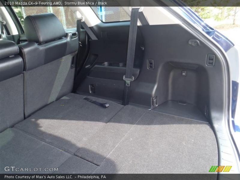 Stormy Blue Mica / Black 2010 Mazda CX-9 Touring AWD