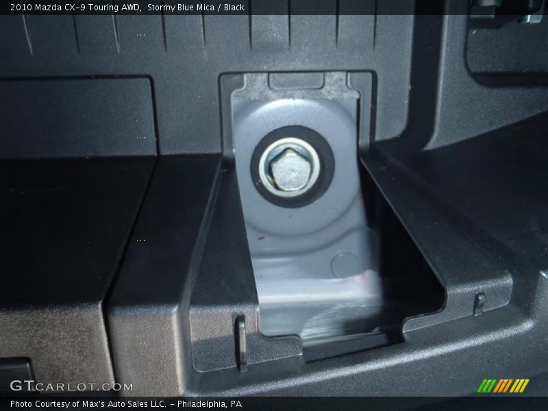 Stormy Blue Mica / Black 2010 Mazda CX-9 Touring AWD