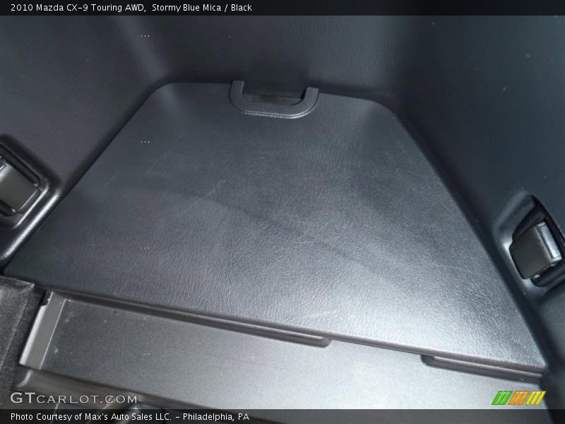 Stormy Blue Mica / Black 2010 Mazda CX-9 Touring AWD