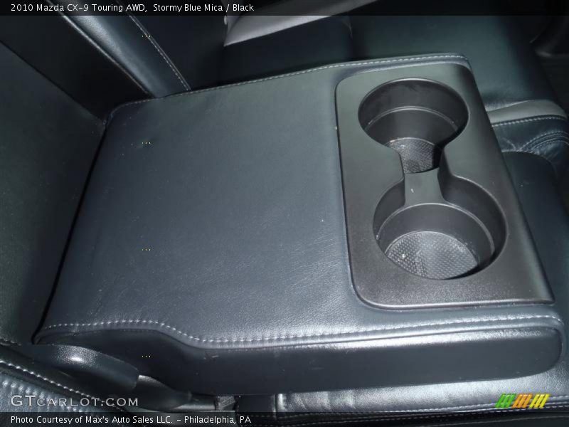 Stormy Blue Mica / Black 2010 Mazda CX-9 Touring AWD