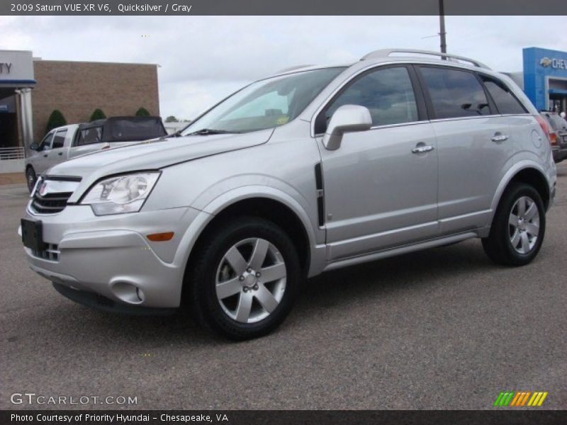Quicksilver / Gray 2009 Saturn VUE XR V6