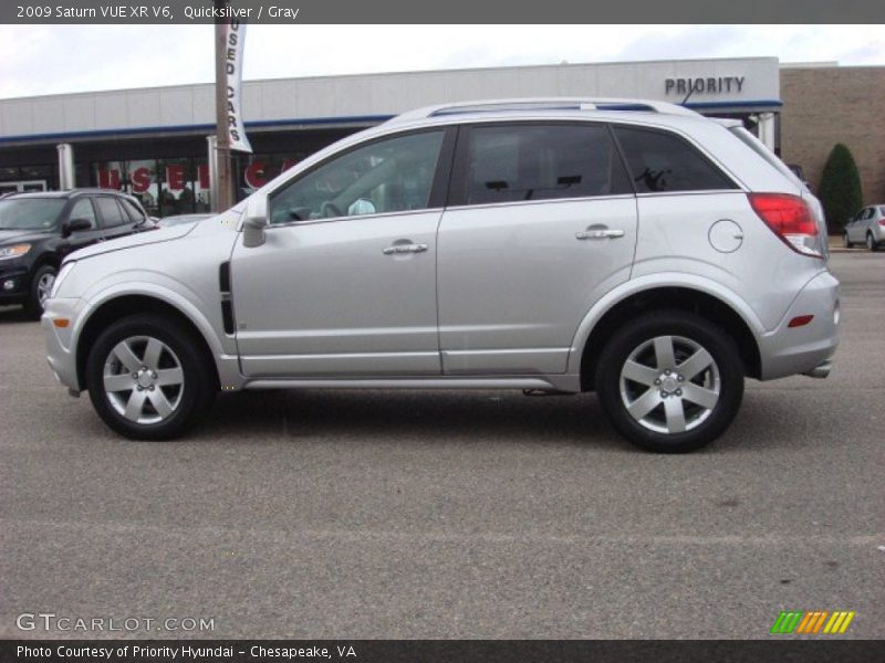 Quicksilver / Gray 2009 Saturn VUE XR V6