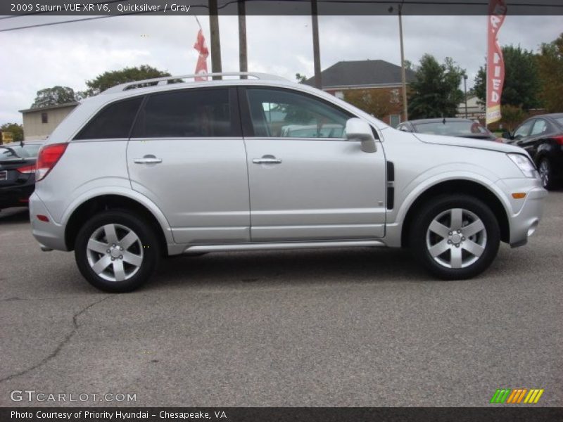 Quicksilver / Gray 2009 Saturn VUE XR V6