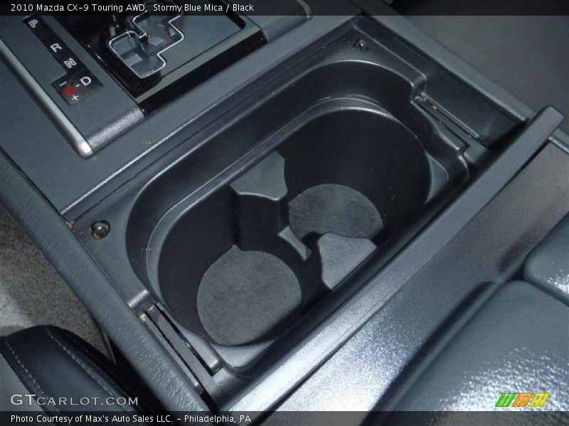 Stormy Blue Mica / Black 2010 Mazda CX-9 Touring AWD