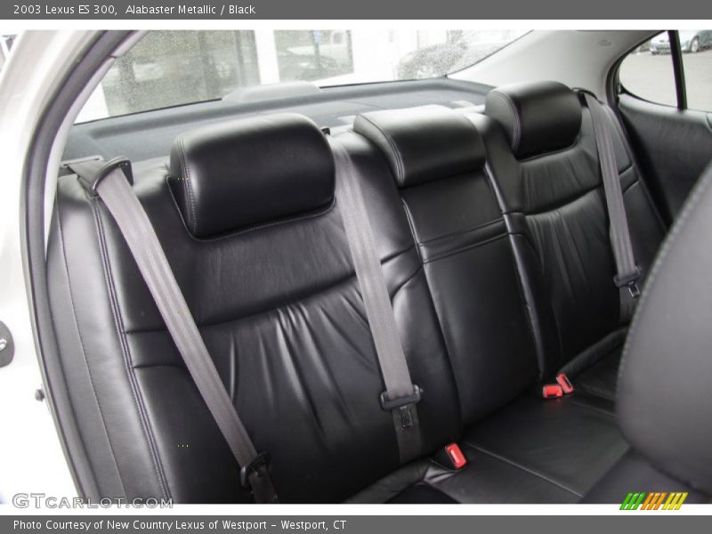 Alabaster Metallic / Black 2003 Lexus ES 300