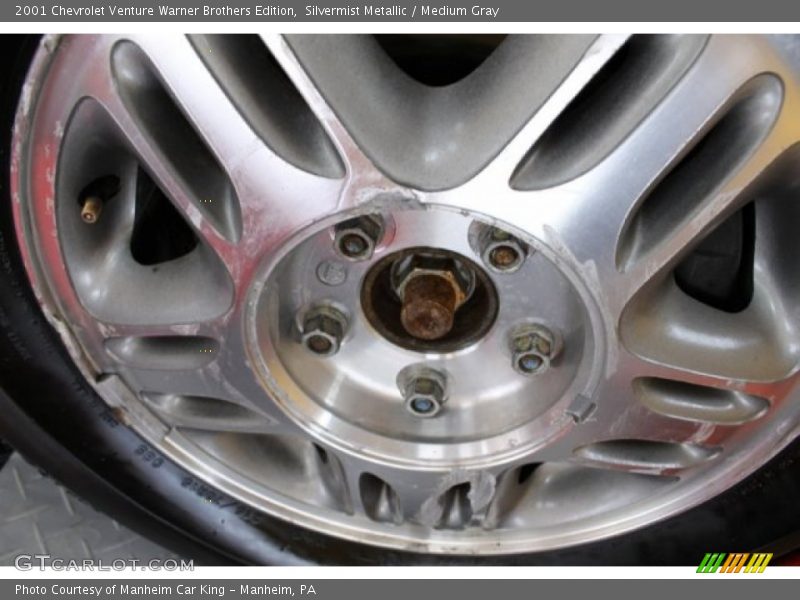 Silvermist Metallic / Medium Gray 2001 Chevrolet Venture Warner Brothers Edition