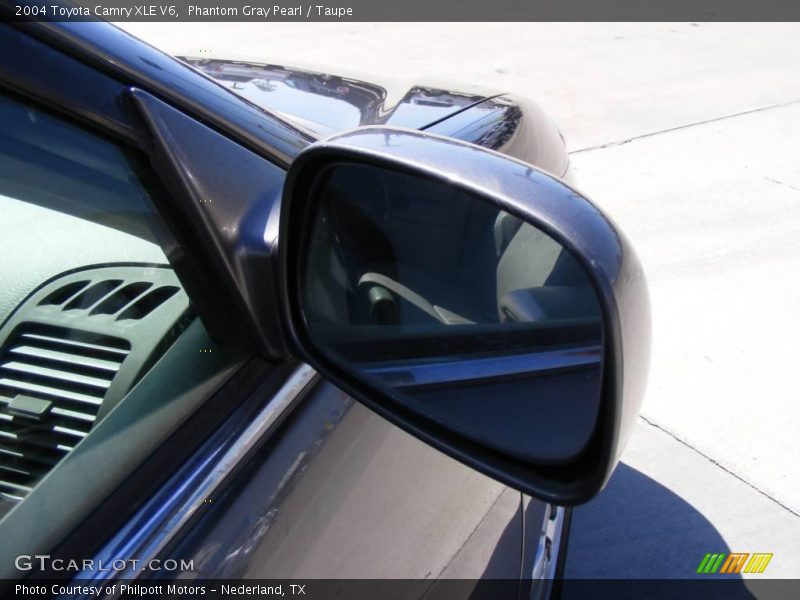 Phantom Gray Pearl / Taupe 2004 Toyota Camry XLE V6