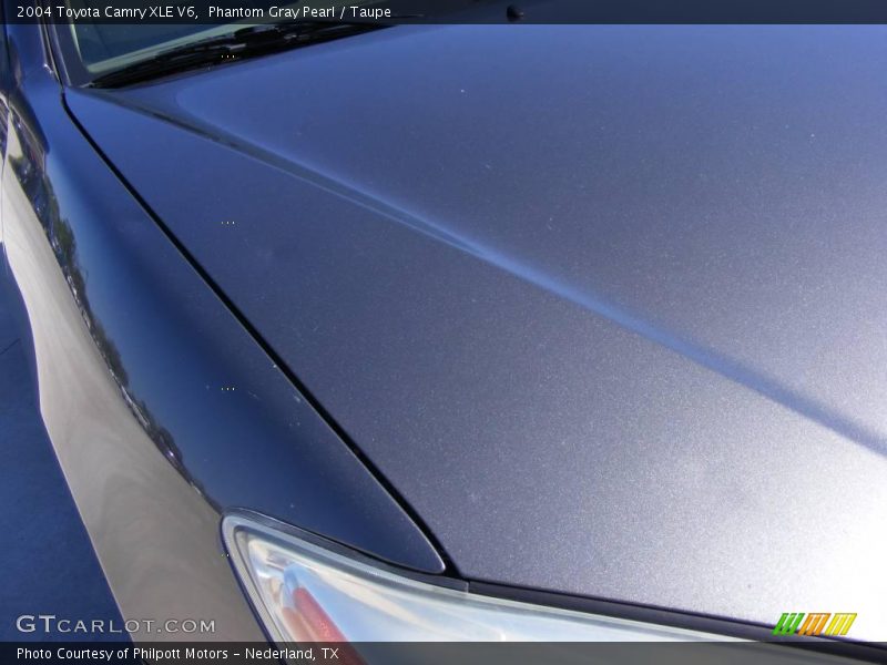 Phantom Gray Pearl / Taupe 2004 Toyota Camry XLE V6
