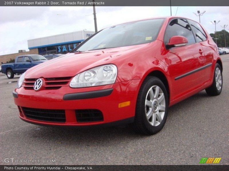 Tornado Red / Anthracite 2007 Volkswagen Rabbit 2 Door