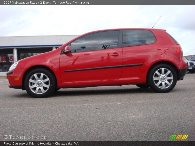 Tornado Red / Anthracite 2007 Volkswagen Rabbit 2 Door