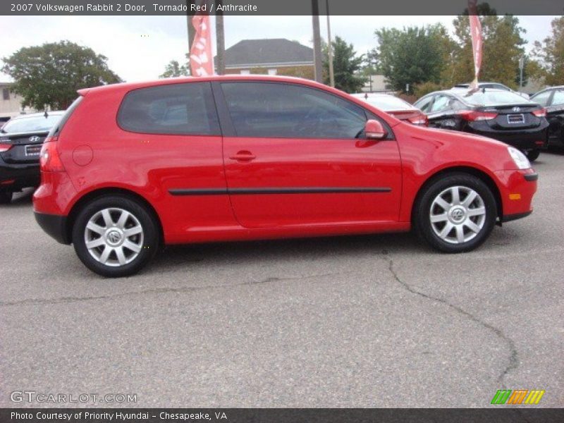 Tornado Red / Anthracite 2007 Volkswagen Rabbit 2 Door