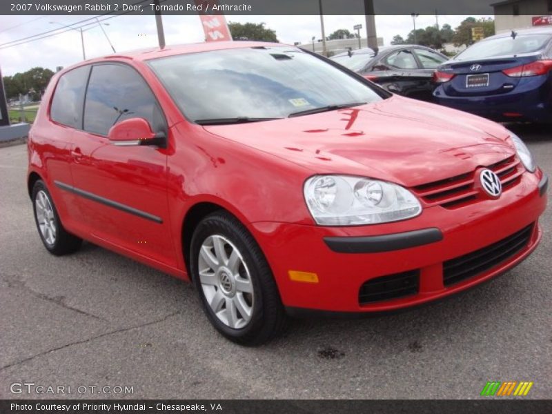 Tornado Red / Anthracite 2007 Volkswagen Rabbit 2 Door