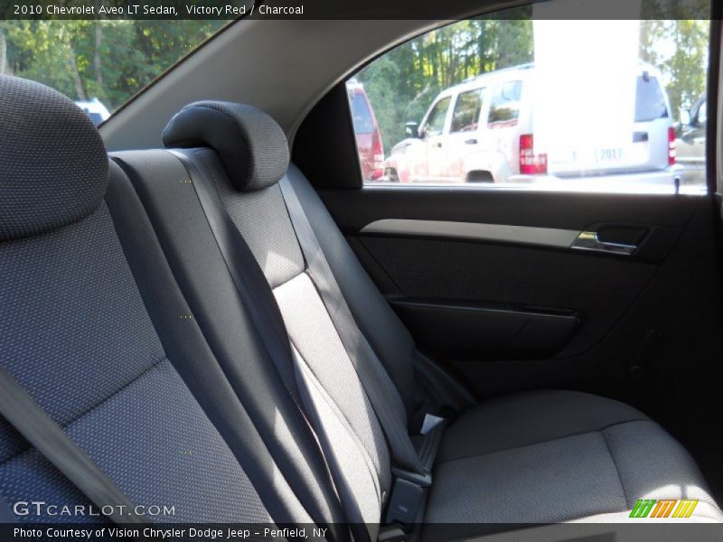 Victory Red / Charcoal 2010 Chevrolet Aveo LT Sedan