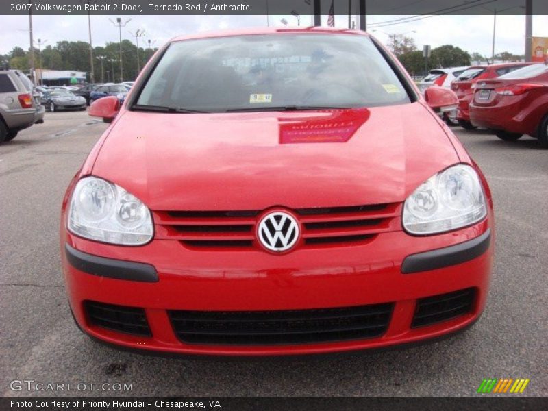 Tornado Red / Anthracite 2007 Volkswagen Rabbit 2 Door