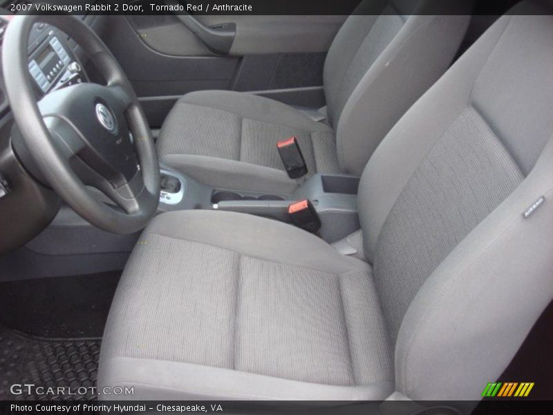 Tornado Red / Anthracite 2007 Volkswagen Rabbit 2 Door
