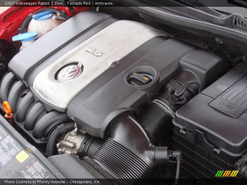 Tornado Red / Anthracite 2007 Volkswagen Rabbit 2 Door