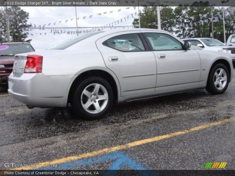 Bright Silver Metallic / Dark Slate Gray 2010 Dodge Charger SXT